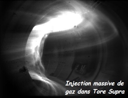 intection dans Tore Supra