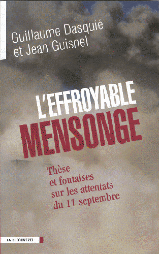 Livre l'Effroyable mensonge