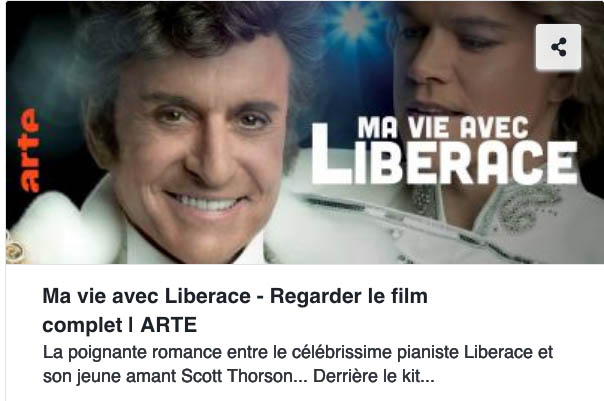 ma vie avec
          Liberace