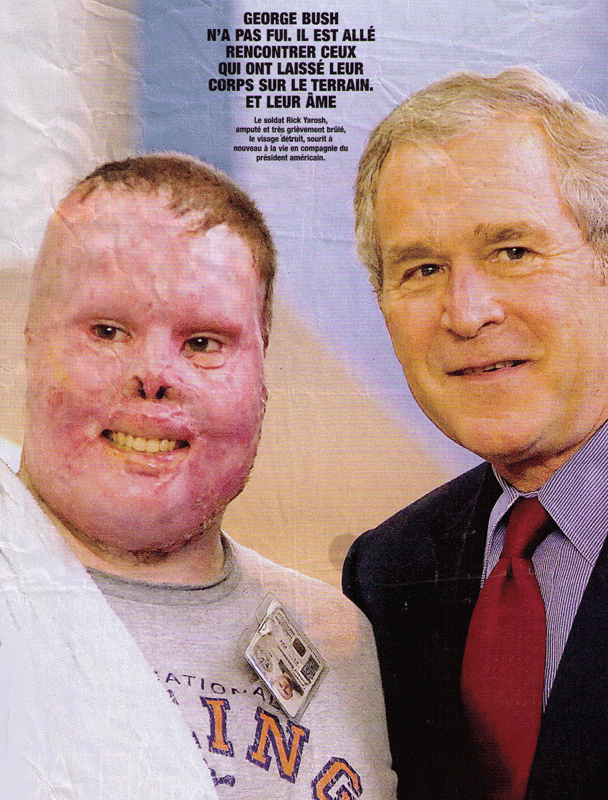 bush et invalide