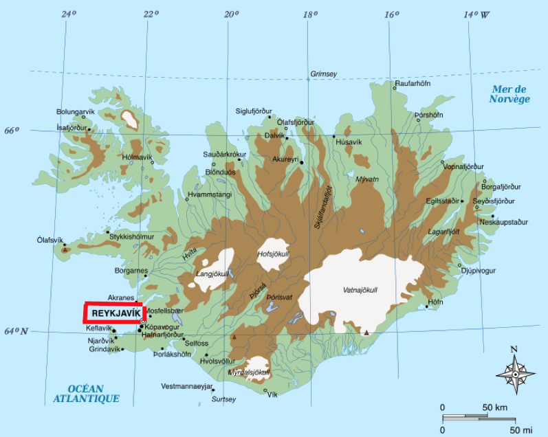 islande géographie