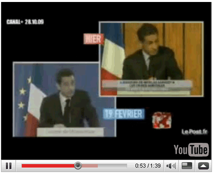 Sarkozy se repete