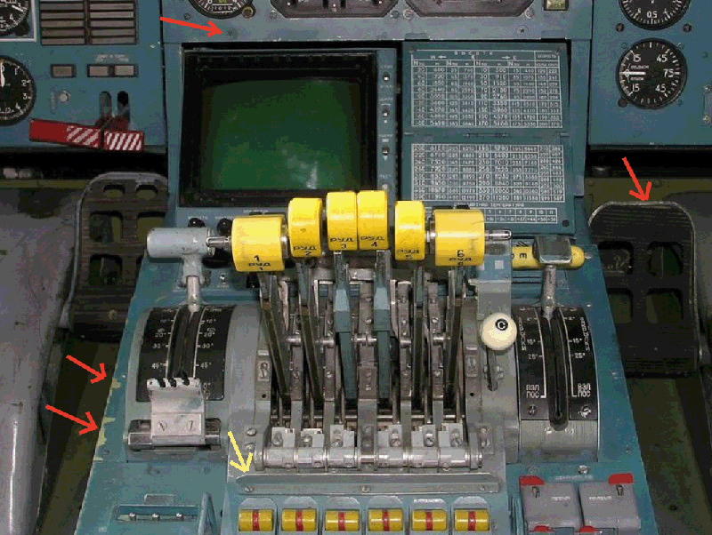 antonov 225 tableau de bord