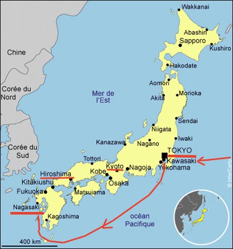 carte japon