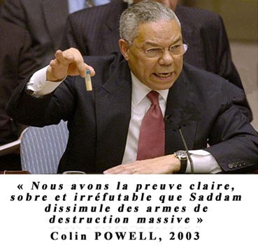 Résultat de recherche d'images pour "colin powell irak onu"