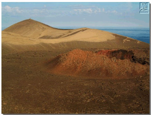 Surtsey, le cratère ouest